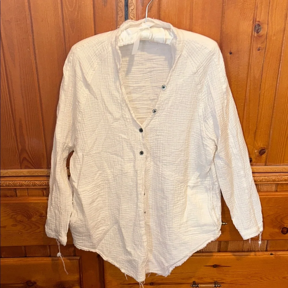 Lightweight Button-Front Shirt - Picture 1 of 4